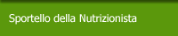 Sportello della Nutrizionista